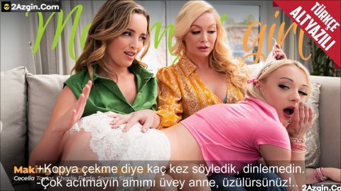 Sınavda Kopya Çeken Kızı Cezalandıran Lezbiyen Üvey Anneler