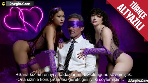 Üvey Kızı Yakın Arkadaşına Uydu Kötü Kız Olup Sikine Oturdu